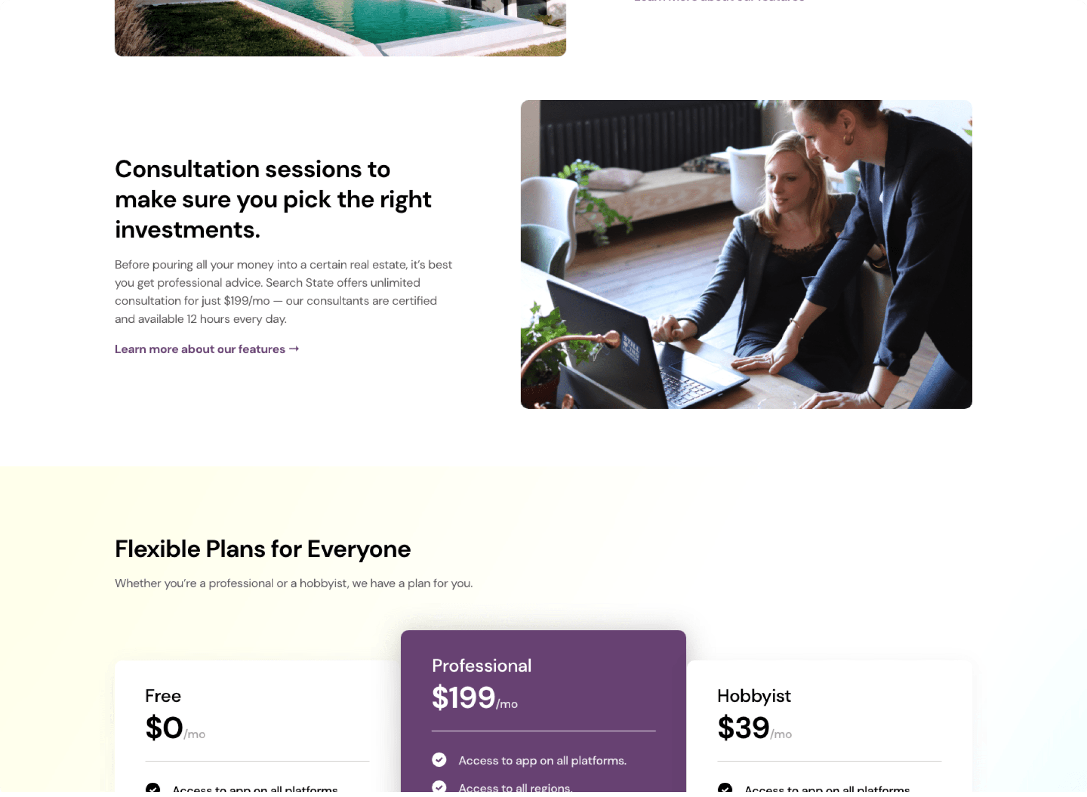 A web page